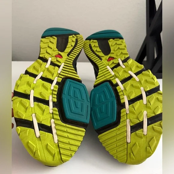 Salomon Black and blue Performance Sneakers - Picture 5 of 6